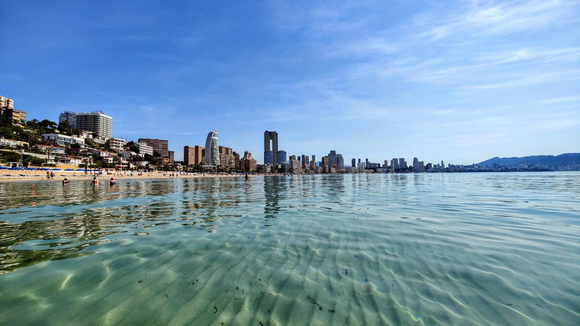 Esmeralda Sea Front Apartment Benidorm Buitenkant foto