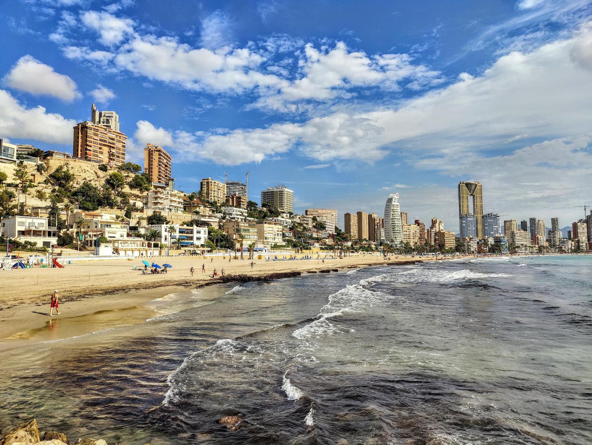 Esmeralda Sea Front Apartment Benidorm Buitenkant foto